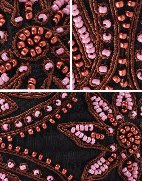 Namjosh Pink Beaded Headband
