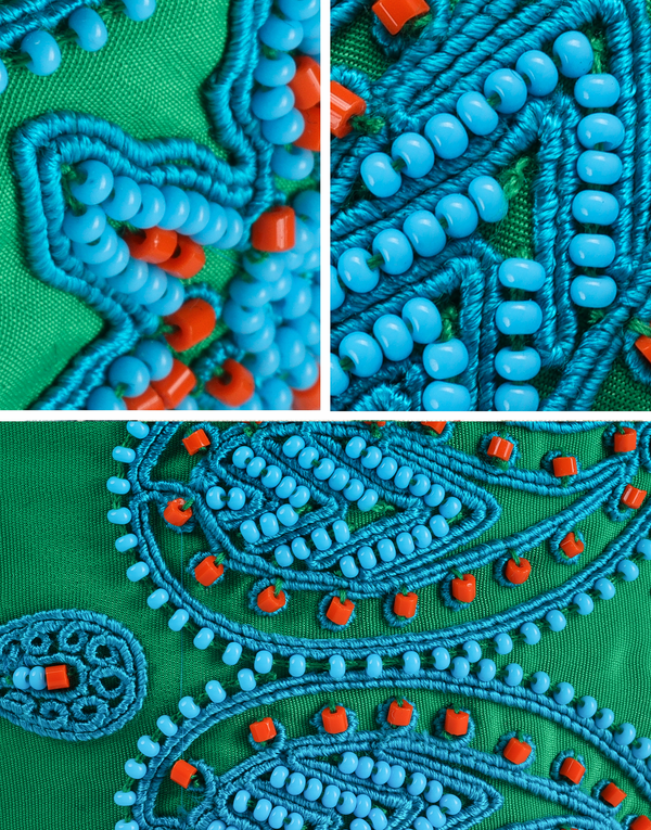 Namjosh Predominantly Green Headband