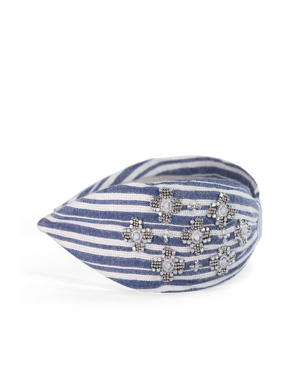 Namjosh Preppy Striped Headband