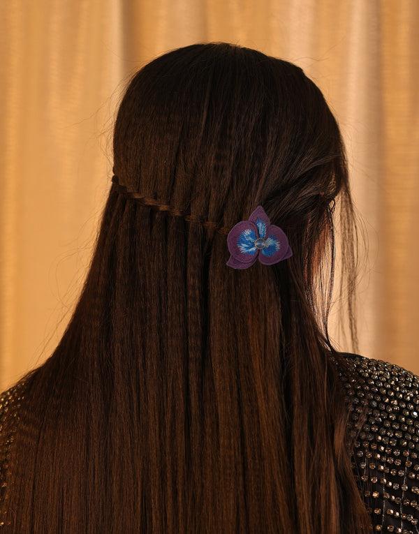 namjosh Purple Orchid Clip