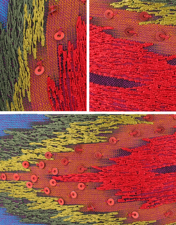 Namjosh Roja Azul Headband