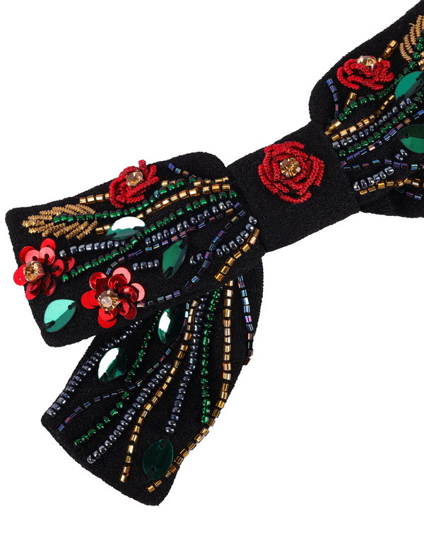 Namjosh Rose Garden Bow Barrette