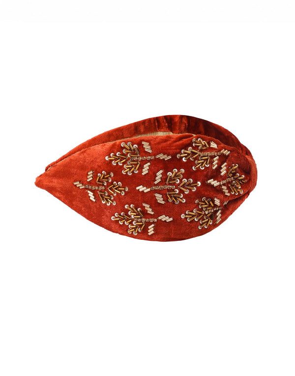 Namjosh Rust Orange Headband