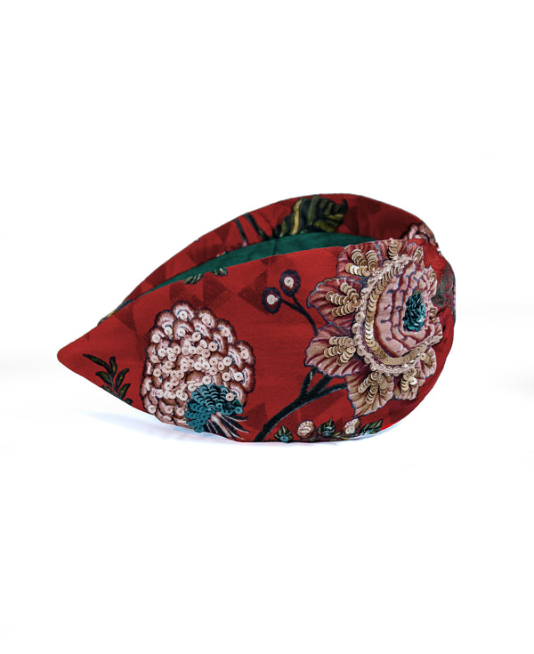 Namjosh Scarlet Bloom Headband