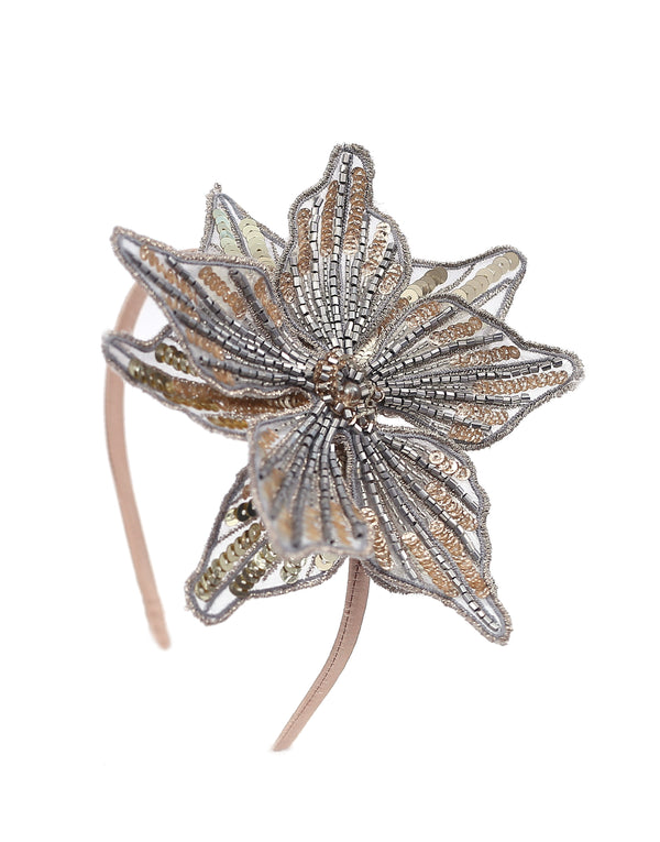 Namjosh Silvery Lilly Headband