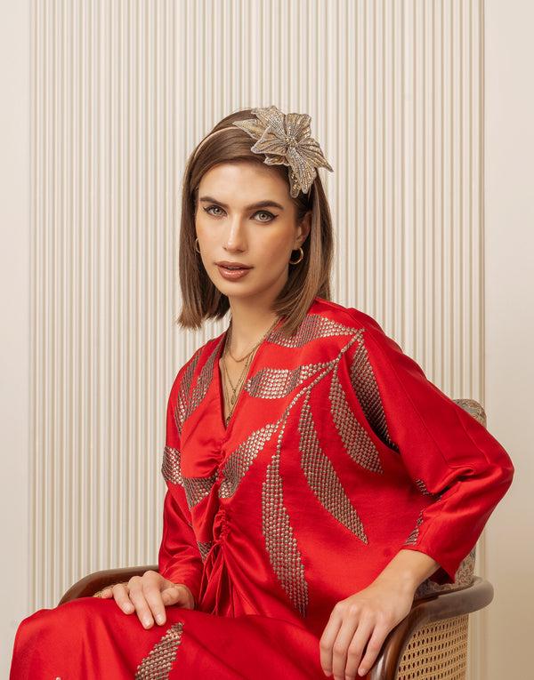 namjosh Silvery Lilly Headband