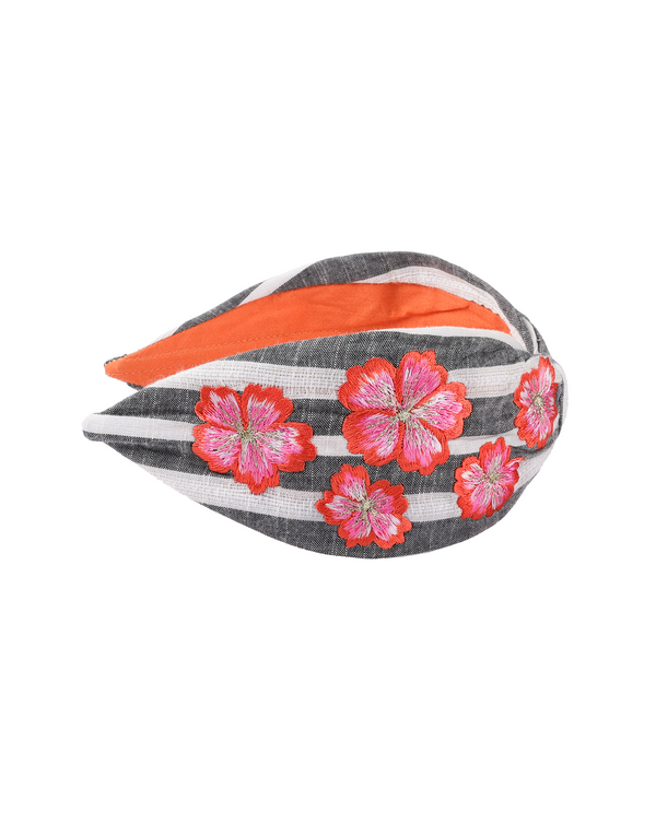 Namjosh Striped Flower Accessory