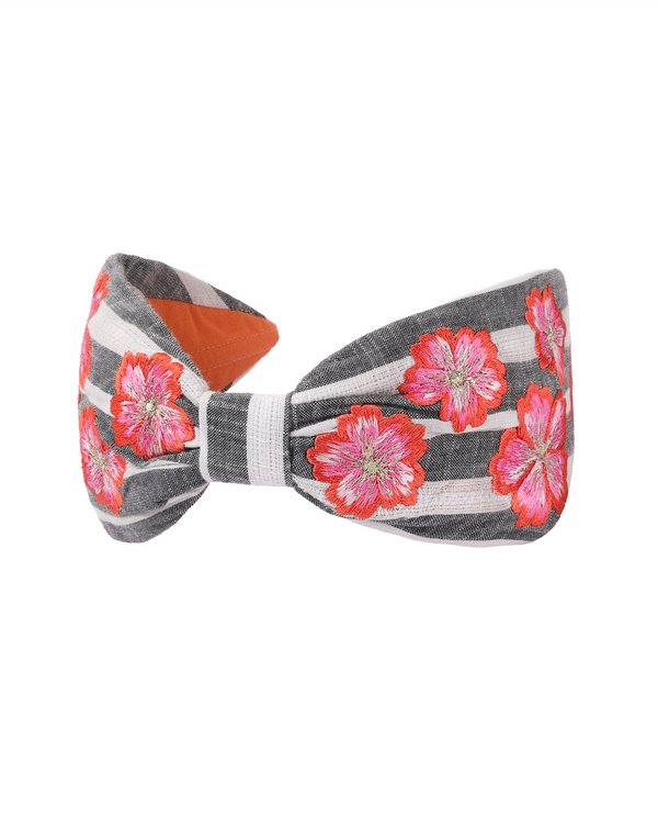 namjosh Striped Flower Accessory