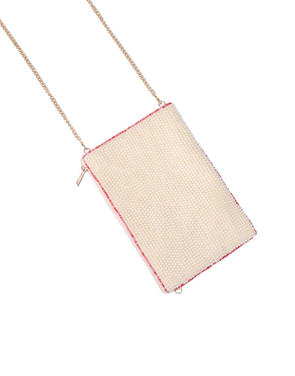 Namjosh Tropical Beaded Cross Body Bag