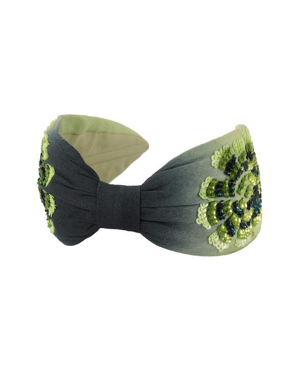 namjosh Verde Ombre Headband