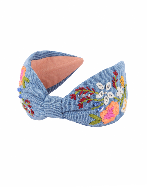namjosh Zeya denim Headband
