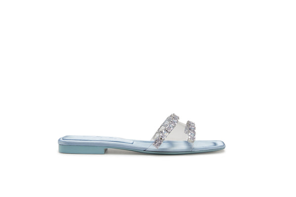 Nana Jacqueline Alexandra Diamond Sandals (Blue) (Final Sale)