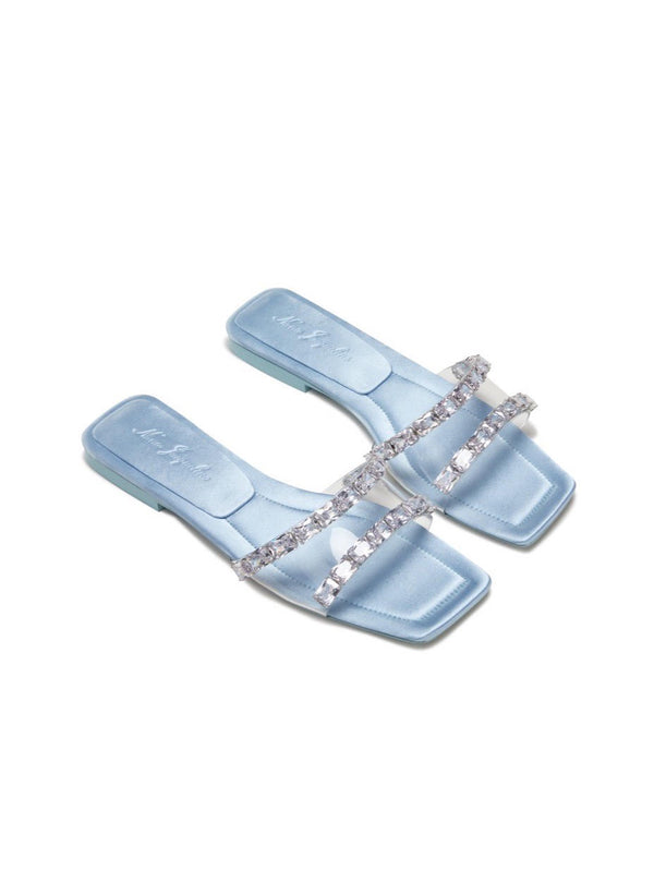 nana jacqueline Alexandra Diamond Sandals (Blue) (Final Sale)