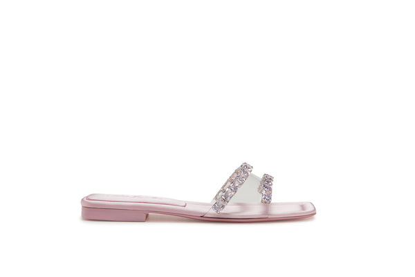Nana Jacqueline Alexandra Diamond Sandals (Pink) (Final Sale)