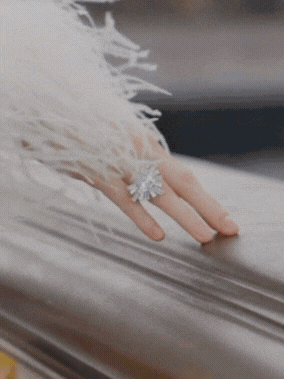 Nana Jacqueline Angelica Feather Coat (White) (Final Sale)