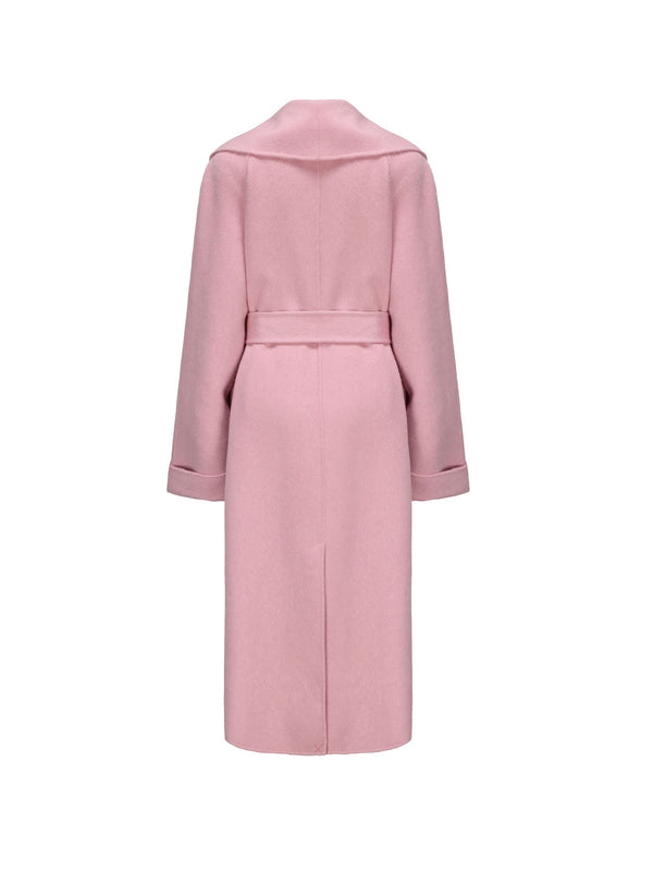 Nana Jacqueline Emmeline Lapel Coat (Pink) (Final Sale)