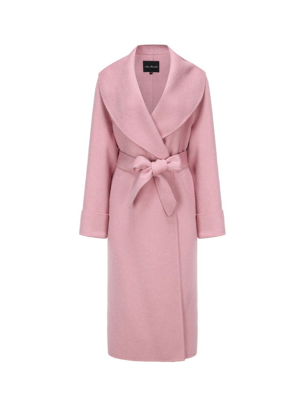 nana jacqueline Emmeline Lapel Coat (Pink) (Final Sale)
