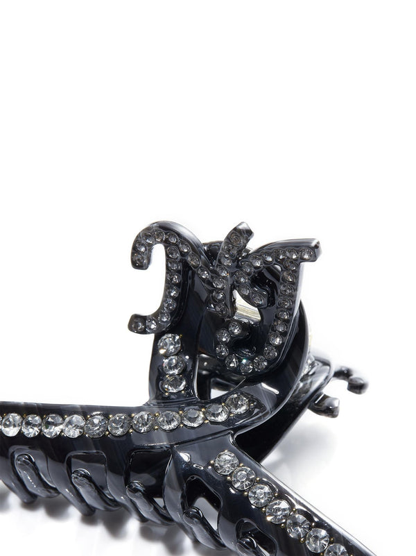 Nana Jacqueline Adriana Crystal Claw Clip (Black)