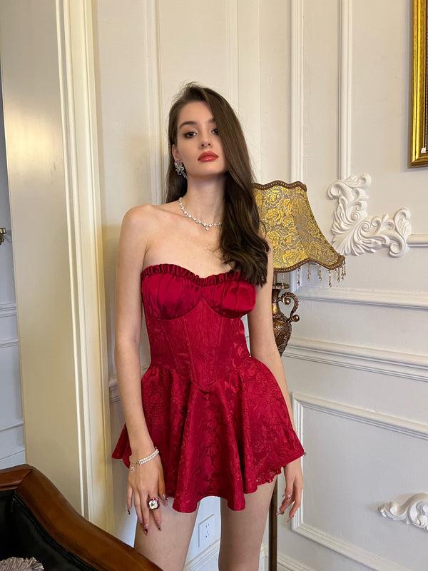 Nana Jacqueline Airina Dress (Red)