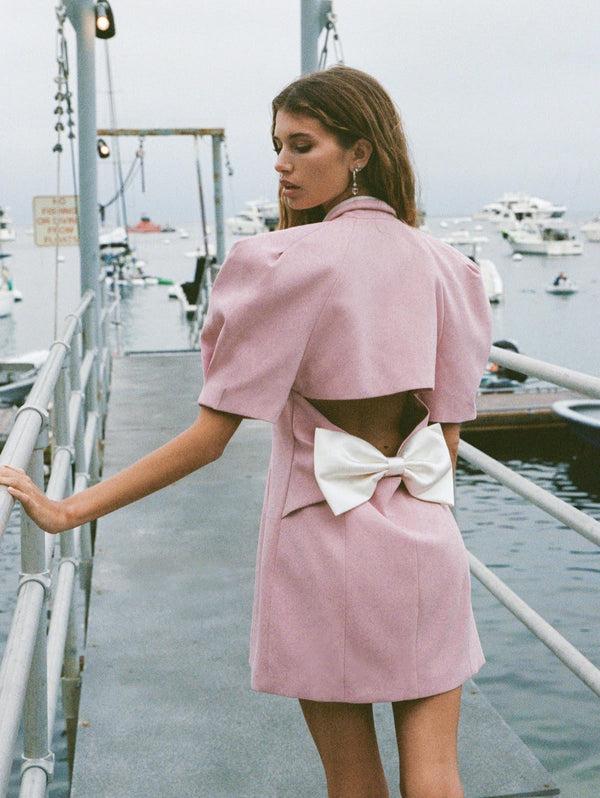 Nana Jacqueline Alia Dress (Pink) (Final Sale)