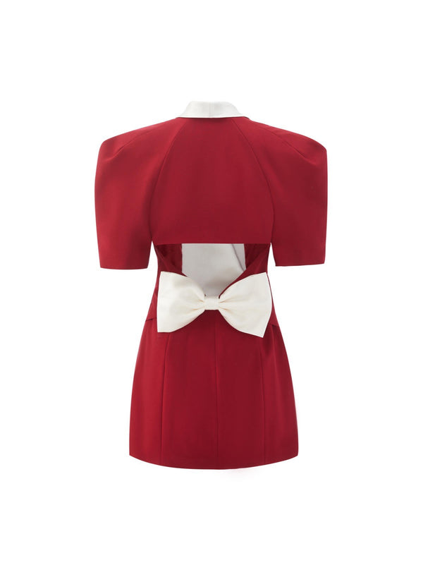 Nana Jacqueline Alia Dress (Red) (Final Sale)