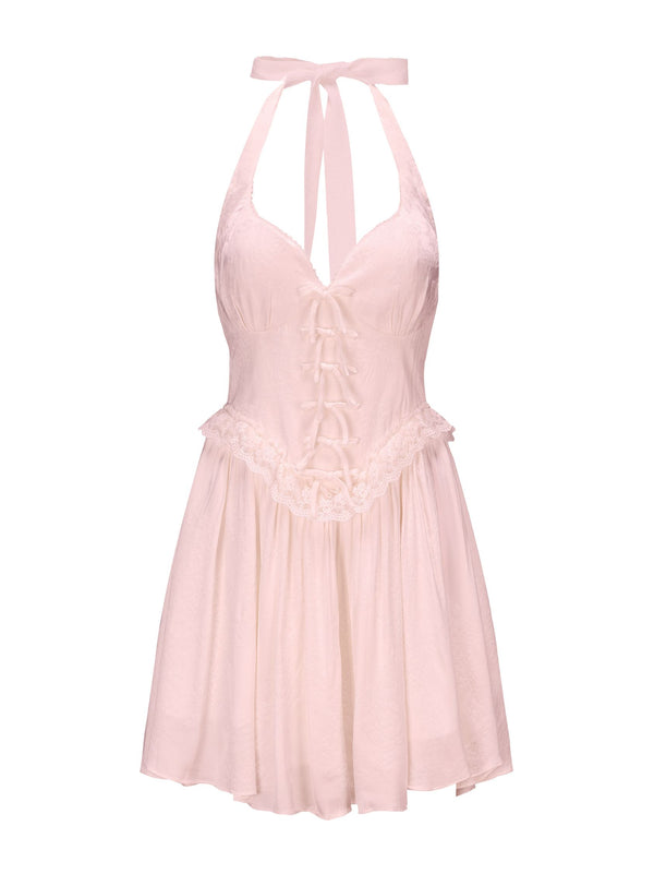 nana jacqueline Allie Dress (Pink) (Final Sale)