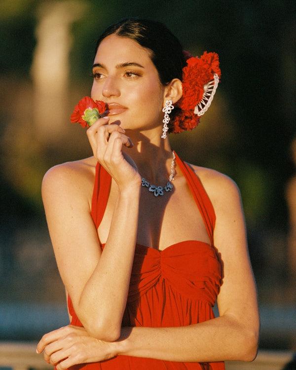 Nana Jacqueline Amani Scrunchie (Red)