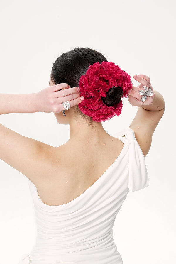 Nana Jacqueline Amani Scrunchie (Red)
