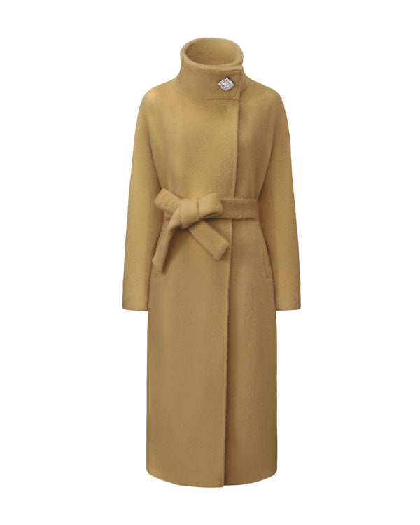 nana jacqueline Audrey Long Coat (Camel)