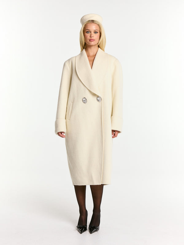 Nana Jacqueline Audrina Coat (White)