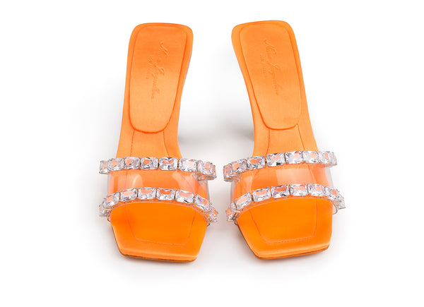 Nana Jacqueline Bellah Sandals (Orange) (Final Sale)