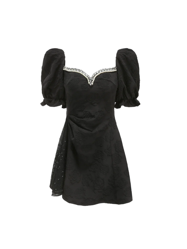 nana jacqueline Black Ysabella Dress (Final Sale)