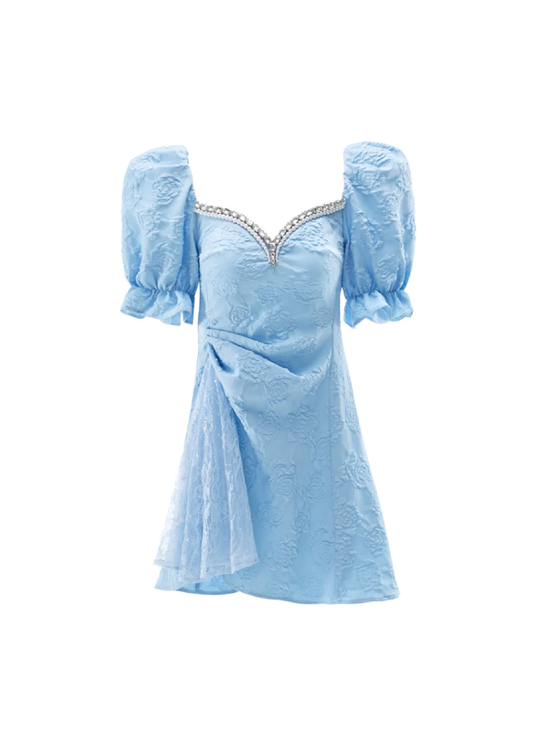 nana jacqueline Blue Ysabella Dress (Final Sale)