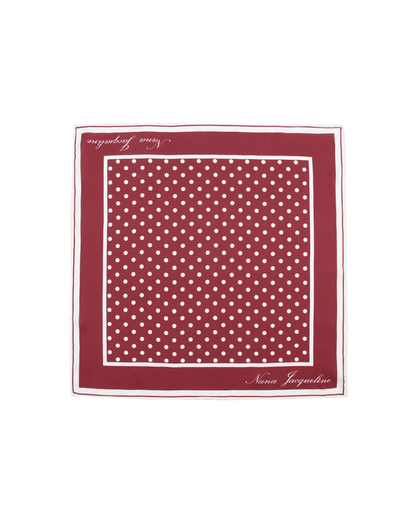 nana jacqueline Bridget Pocket Square (Red)