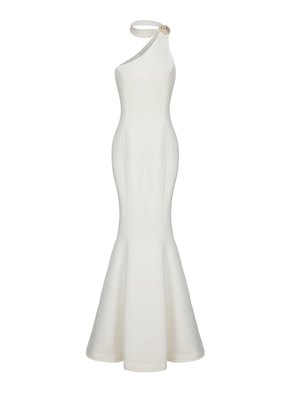 nana jacqueline Brielle Dress (White) (Final Sale)