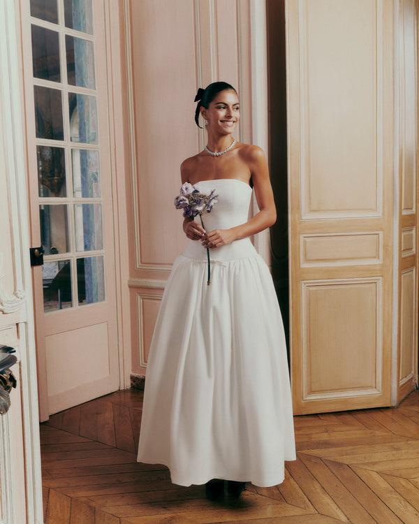Nana Jacqueline Brittany Dress (White)