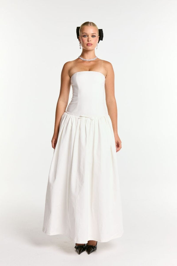 Nana Jacqueline Brittany Dress (White)