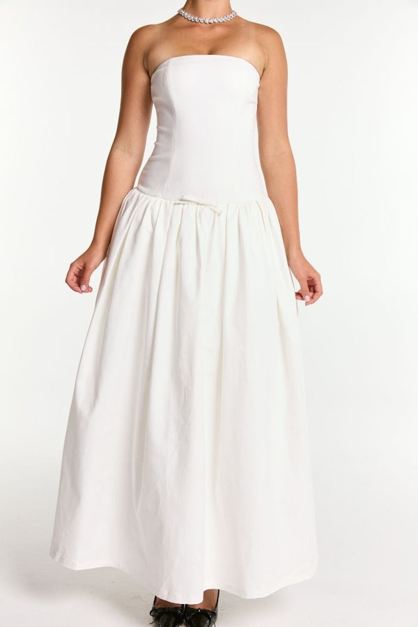 Nana Jacqueline Brittany Dress (White)