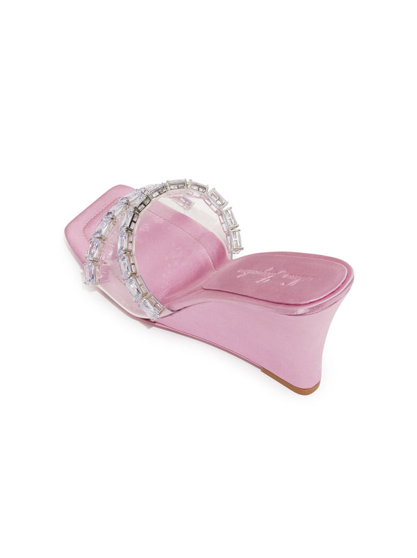 Nana Jacqueline Cassandra Diamond Heels (Pink)