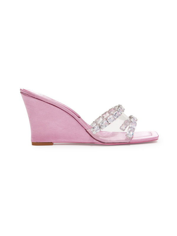 Nana Jacqueline Cassandra Diamond Heels (Pink)