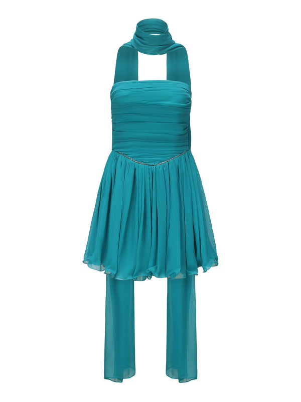 nana jacqueline Chloe Dress (Blue) (Final Sale)