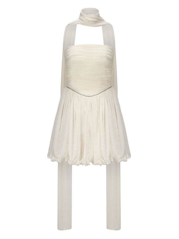 nana jacqueline Chloe Dress (White) (Final Sale)