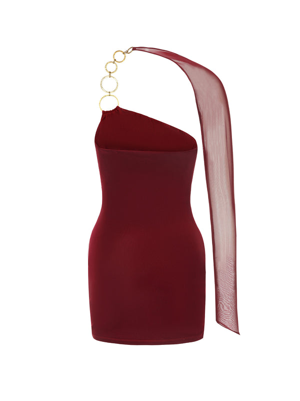 Nana Jacqueline Claudia Dress (Red) (Final Sale)