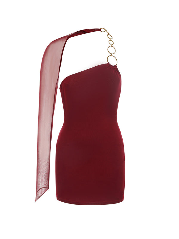 nana jacqueline Claudia Dress (Red) (Final Sale)