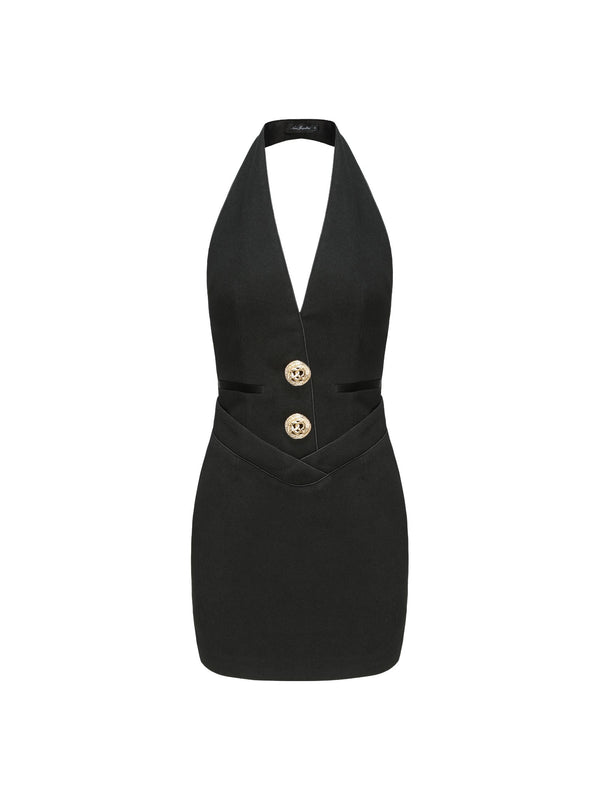 nana jacqueline Diana Dress (Black) (Final Sale)