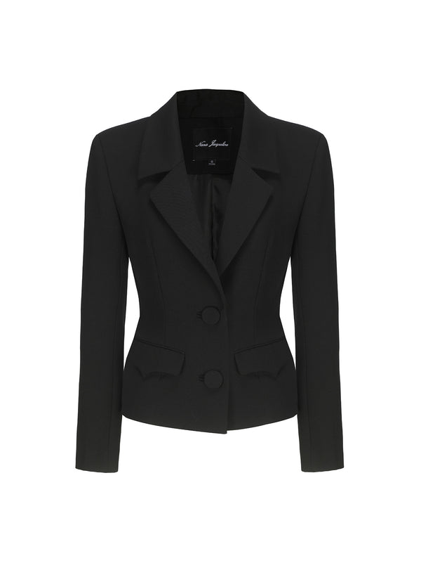 nana jacqueline Dionne Blazer (Black) (Final Sale)