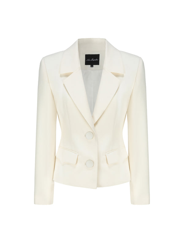 nana jacqueline Dionne Blazer (White) (Final Sale)