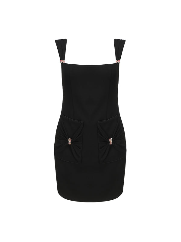 nana jacqueline Dionne Dress (Black) (Final Sale)
