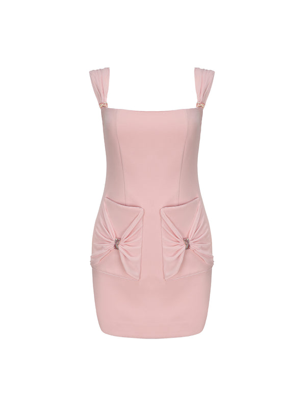 nana jacqueline Dionne Dress (Pink) (Final Sale)