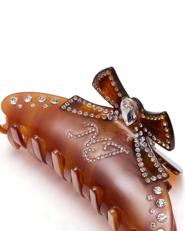 Nana Jacqueline Edith Hair Clip (Brown)